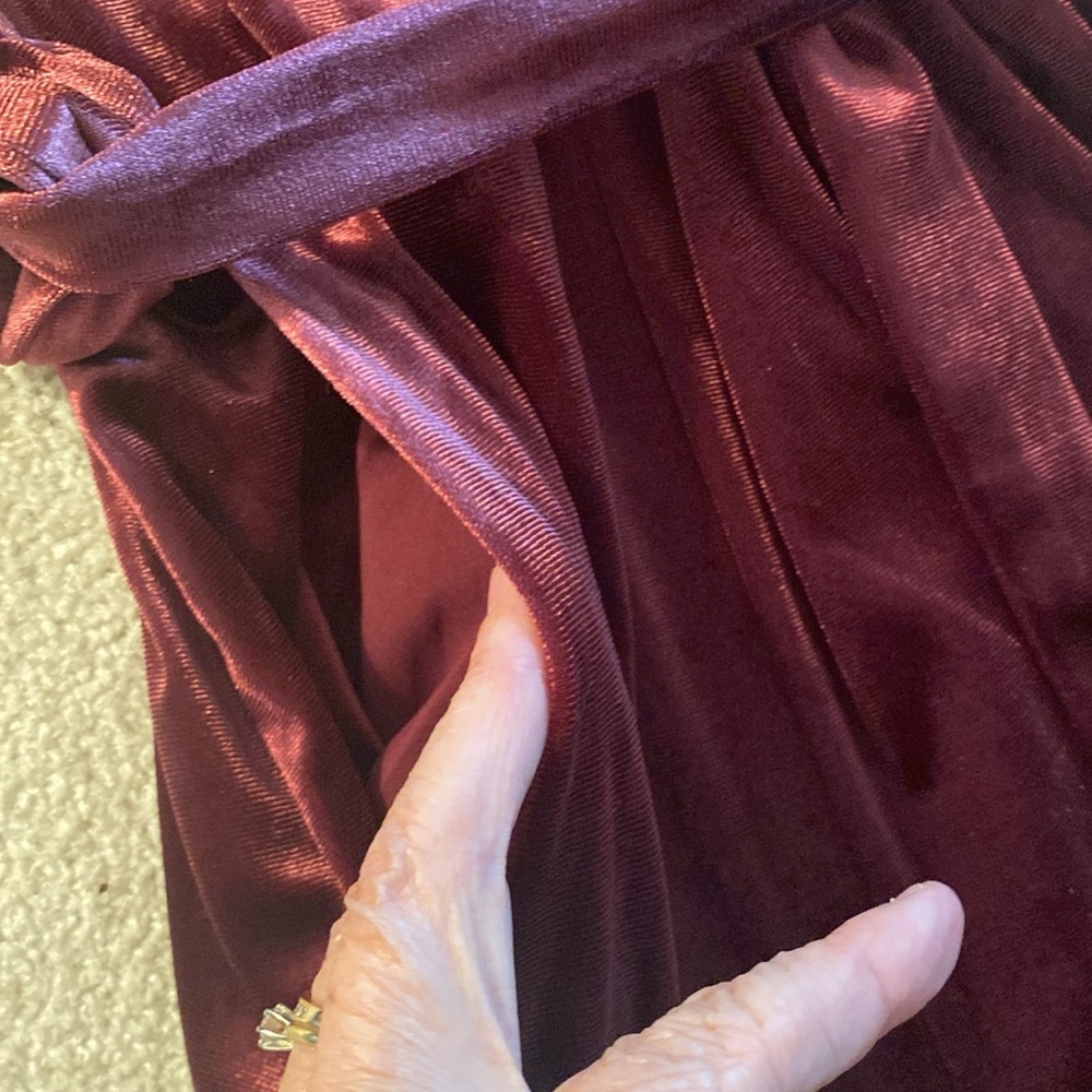 Banana Republic NWT size 6 velvet jumpsuit - Picture 5 of 9